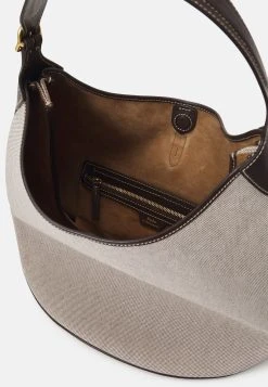 Polo Ralph Lauren SHOULDER MEDIUM - Torebka - Natural/tobacco 8 Polo Ralph Lauren SHOULDER MEDIUM - Torebka - Natural/tobacco -Polo Ralph Lauren ab76587478bd4243812a966246d34eba