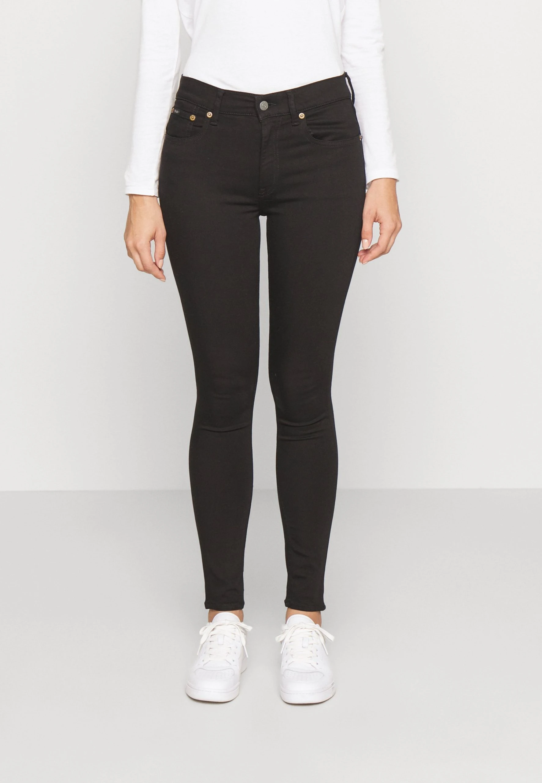 Polo Ralph Lauren KELLI - Jeansy Skinny Fit - Black 3 Polo Ralph Lauren KELLI - Jeansy Skinny Fit - Black