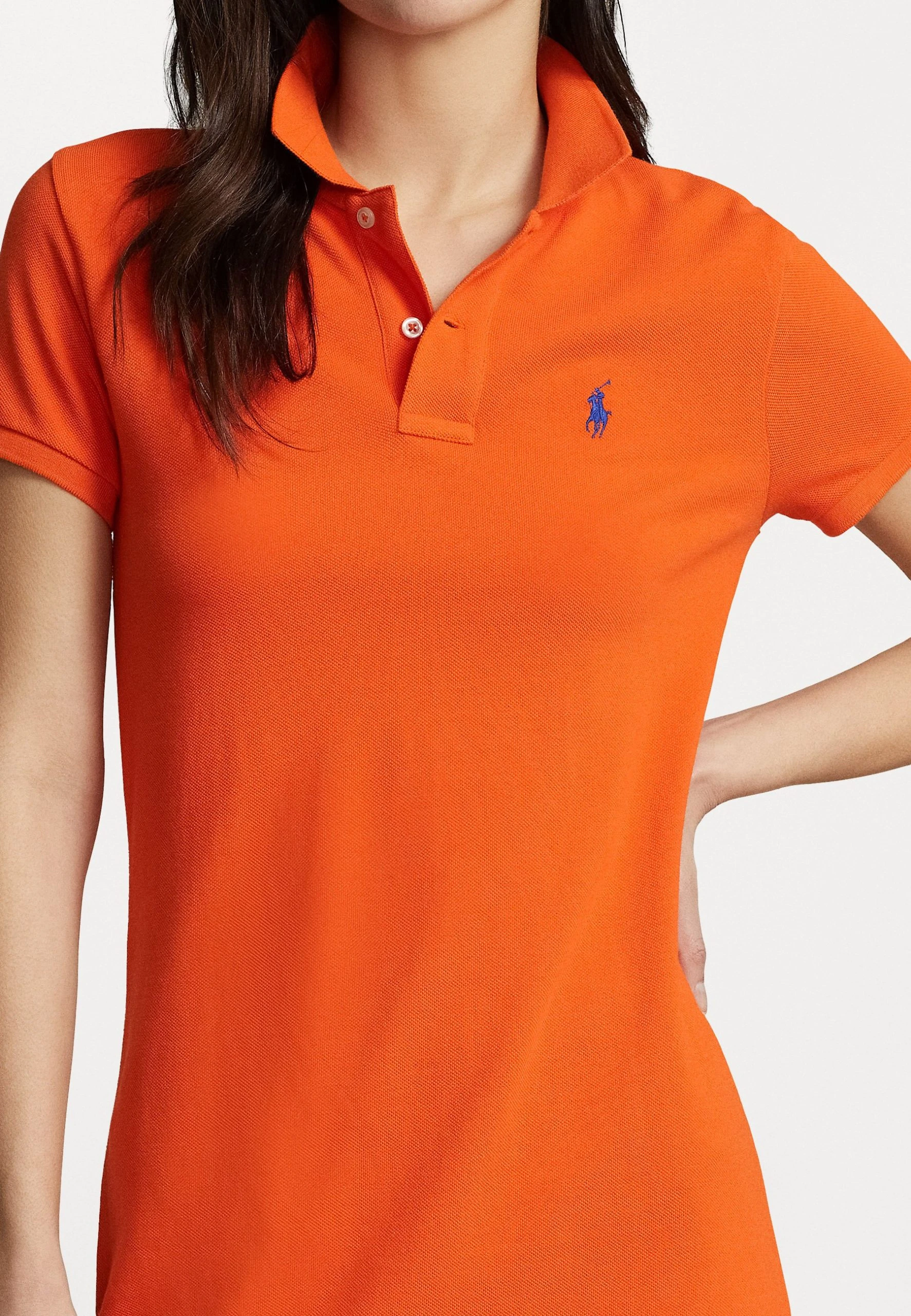Polo Ralph Lauren SHORT SLEEVE CASUAL DRESS - Sukienka Letnia - Sailing Orange 7 Polo Ralph Lauren SHORT SLEEVE CASUAL DRESS - Sukienka Letnia - Sailing Orange - obrazek 5
