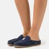 Polo Ralph Lauren COLLINS MULE - Kapcie - Navy Washed/white 2 Polo Ralph Lauren COLLINS MULE - Kapcie - Navy Washed/white -Polo Ralph Lauren b6685f2557fb446c8f5a16a39c7d5ead