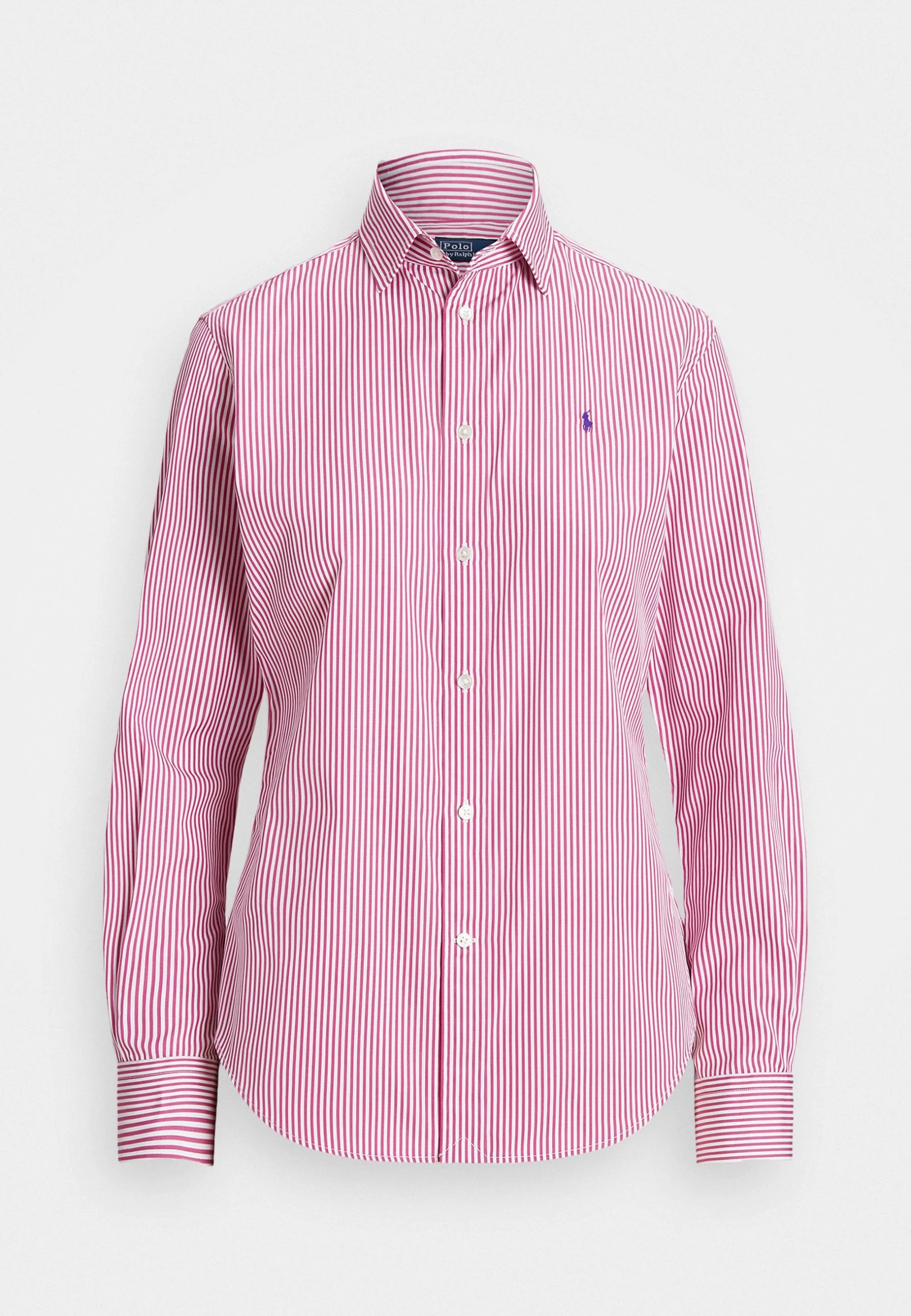 Polo Ralph Lauren LONG SLEEVE BUTTON FRONT SHIRT - Koszula - White/vivid Pink 6 Polo Ralph Lauren LONG SLEEVE BUTTON FRONT SHIRT - Koszula - White/vivid Pink - obrazek 4