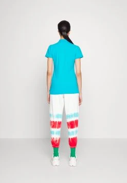 Polo Ralph Lauren JULIE SLIM SHORT SLEEVE - Koszulka Polo - Cove Blue 11 Polo Ralph Lauren JULIE SLIM SHORT SLEEVE - Koszulka Polo - Cove Blue -Polo Ralph Lauren b78ed2b2db3f48b4aac58679f1cbc1d5