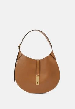Polo Ralph Lauren SHOULDER MEDIUM - Torebka - Tan