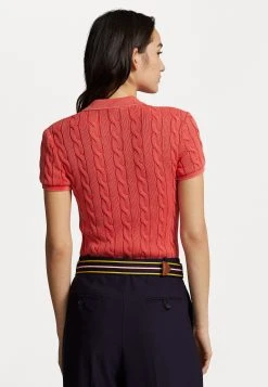 Polo Ralph Lauren SHORT SLEEVE - Koszulka Polo - Red -Polo Ralph Lauren ba7b38114bd04454acba0425aca05217