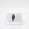 Polo Ralph Lauren BUCKET HAT UNISEX - Kapelusz - White