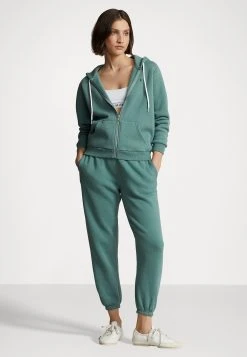 Polo Ralph Lauren LONG SLEEVE - Bluza Rozpinana - Hampton Green -Polo Ralph Lauren bb95abfeec3b40b499837d9eba926fef