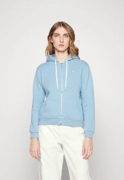 Polo Ralph Lauren LONG SLEEVE - Bluza Rozpinana - Blue