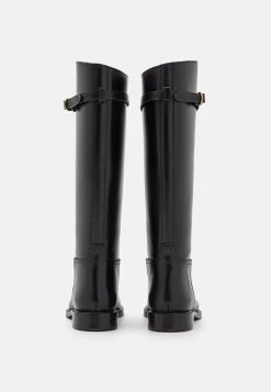 Polo Ralph Lauren RIDING BOOTS TALL - Kozaki - Black -Polo Ralph Lauren c14c1debfc404ce3b0c14ddec0a50ba9