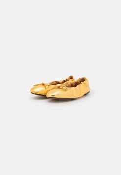 Polo Ralph Lauren BALLET FLATS - Baleriny - Gold -Polo Ralph Lauren c1c8222f882c4ac7b72630f63c756554