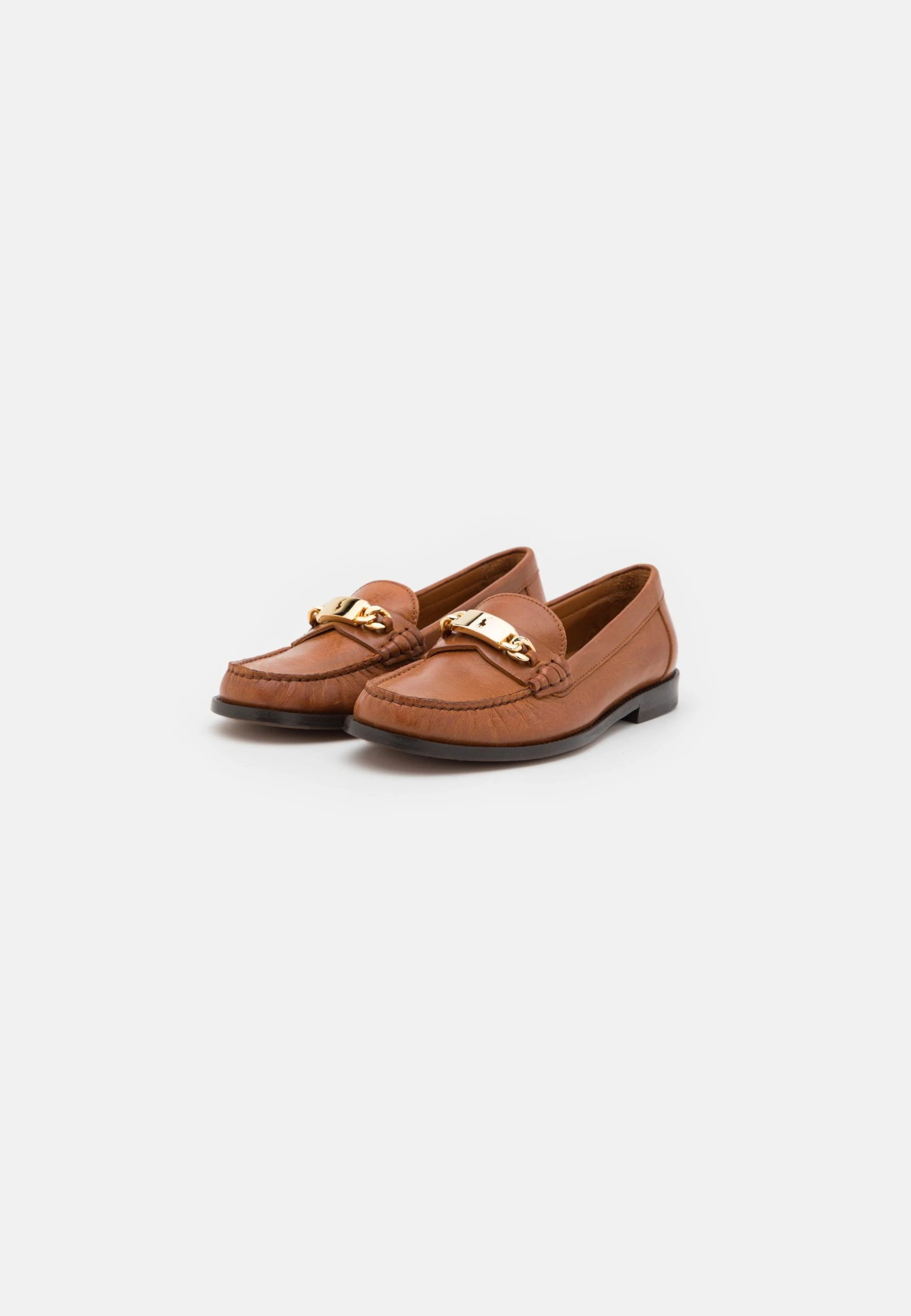 Polo Ralph Lauren LOAFER FLATS - Półbuty Wsuwane - Cuoio 5 Polo Ralph Lauren LOAFER FLATS - Półbuty Wsuwane - Cuoio - obrazek 3