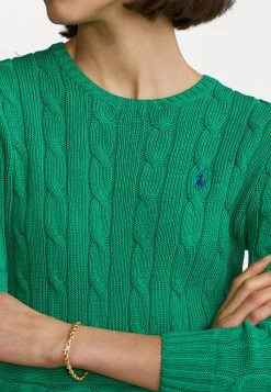 Polo Ralph Lauren JULIANNA LONG SLEEVE - Sweter - Preppy Green 9 Polo Ralph Lauren JULIANNA LONG SLEEVE - Sweter - Preppy Green -Polo Ralph Lauren c1fc3d12f9b5497595bd3060aadce84e