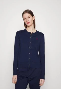 Polo Ralph Lauren LONG SLEEVE CARDIGAN - Kardigan - Bright Navy