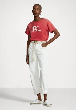 Alternative view of Polo Ralph Lauren PRIDE TEE SHORT SLEEVE - T-shirt Z Nadrukiem - Sunrise Red