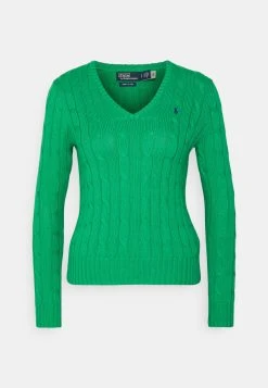 Polo Ralph Lauren KIMBERLY LONG SLEEVE - Sweter - Preppy Green 12 Polo Ralph Lauren KIMBERLY LONG SLEEVE - Sweter - Preppy Green -Polo Ralph Lauren c576e9a93b4e4a3c8d8288c97815a2c5