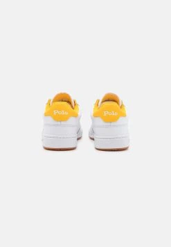 Polo Ralph Lauren LACE UNISEX - Sneakersy Niskie - White/yellow 10 Polo Ralph Lauren LACE UNISEX - Sneakersy Niskie - White/yellow -Polo Ralph Lauren c73f6d62e78141209be34f8e8d27c423