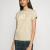 Polo Ralph Lauren TEE SHORT SLEEVE - T-shirt Z Nadrukiem - Ranch Cream