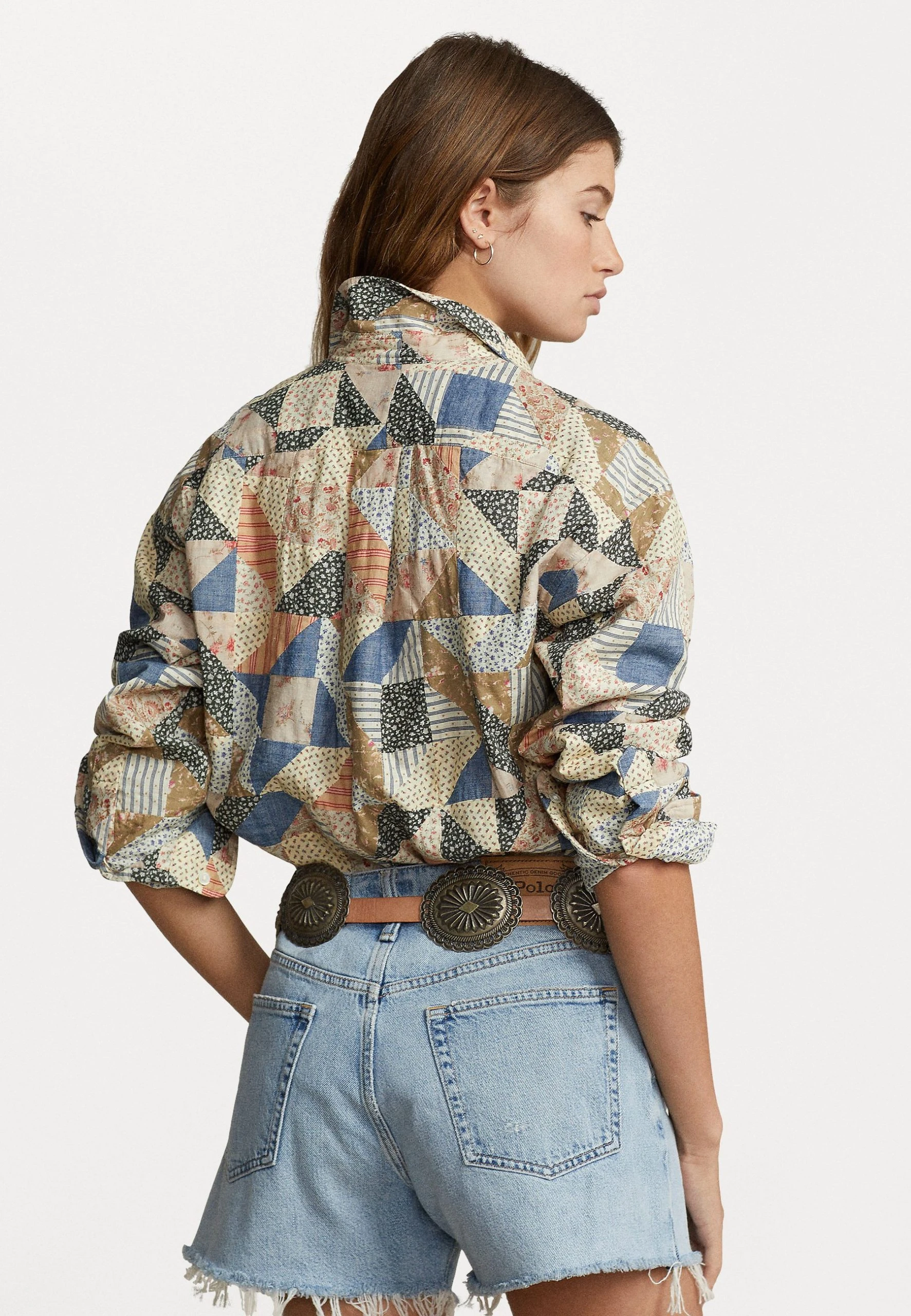 Polo Ralph Lauren LONG SLEEVE BUTTON FRONT SHIRT - Koszula - Multi 5 Polo Ralph Lauren LONG SLEEVE BUTTON FRONT SHIRT - Koszula - Multi - obrazek 3