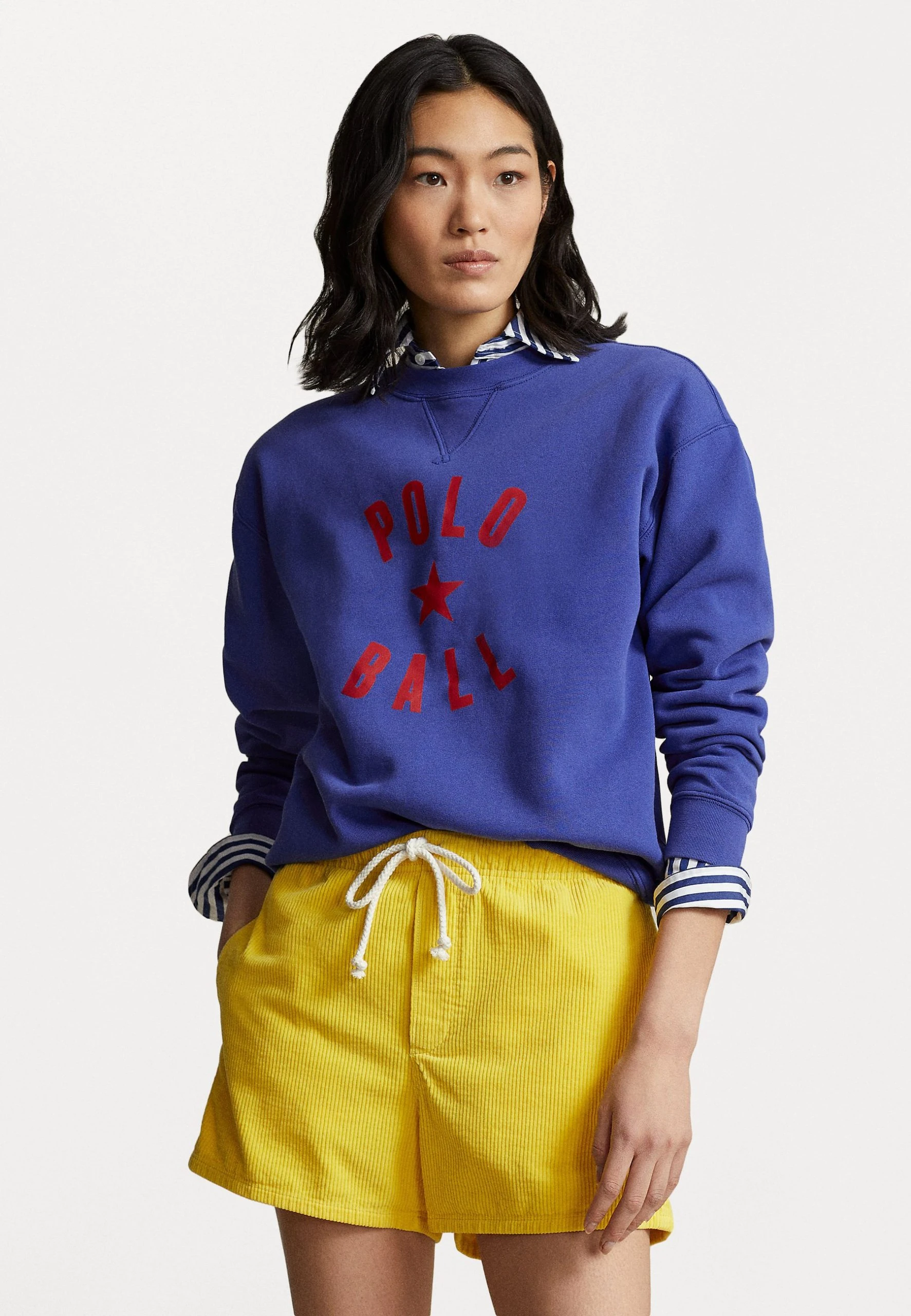 Polo Ralph Lauren LONG SLEEVE - Bluza - Bright Navy 3 Polo Ralph Lauren LONG SLEEVE - Bluza - Bright Navy