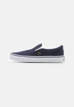 Polo Ralph Lauren KEATON SLIP ON UNISEX - Półbuty Wsuwane - Navy