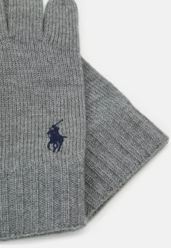 Polo Ralph Lauren Rękawiczki Pięciopalcowe - Fawn Grey Heather 7 Polo Ralph Lauren Rękawiczki Pięciopalcowe - Fawn Grey Heather -Polo Ralph Lauren cecc2966981648619a1b7341297e4f40