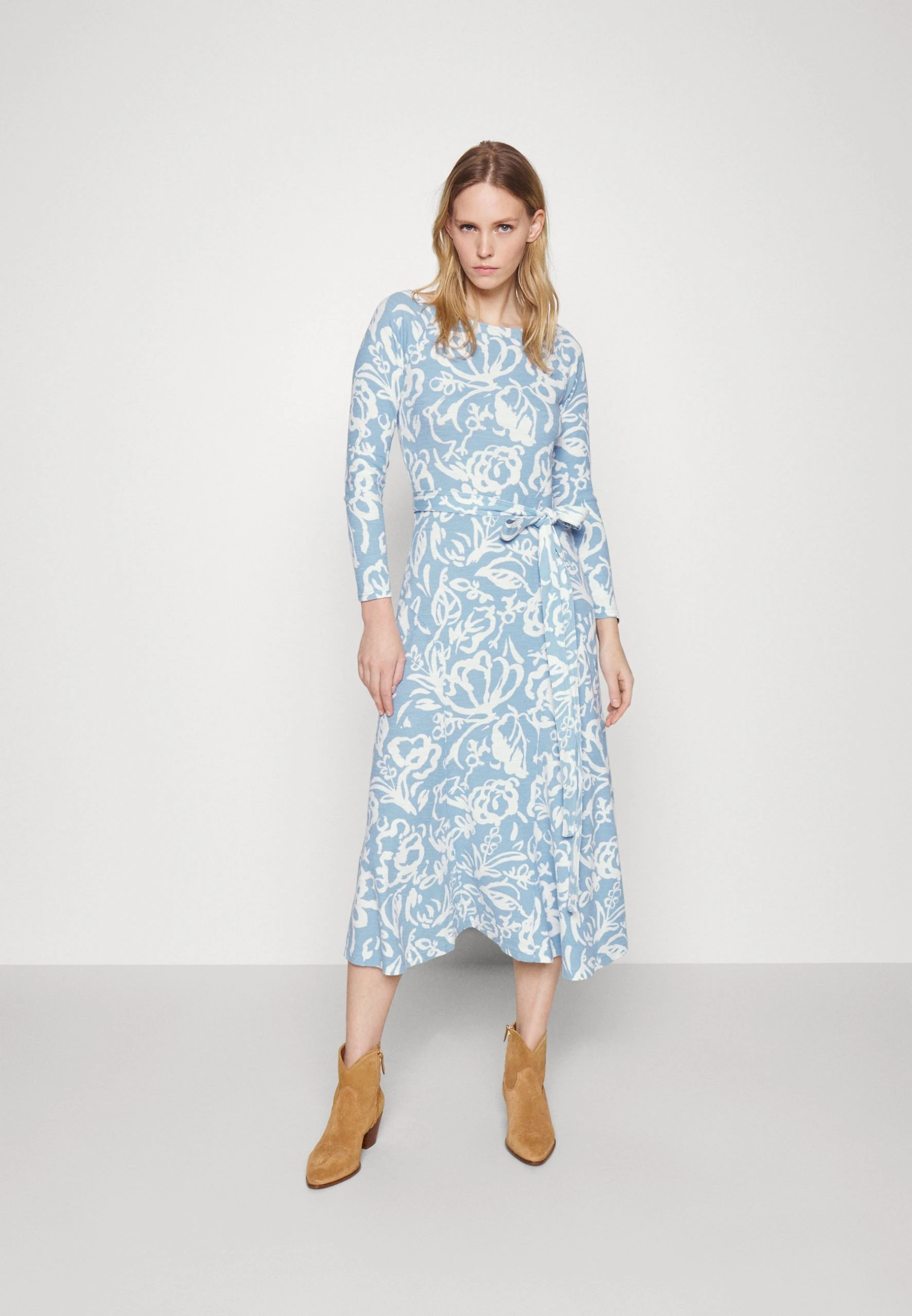 Polo Ralph Lauren LONG SLEEVE-DAY DRESS - Sukienka Letnia - Floral Primary 4 Polo Ralph Lauren LONG SLEEVE-DAY DRESS - Sukienka Letnia - Floral Primary - obrazek 2