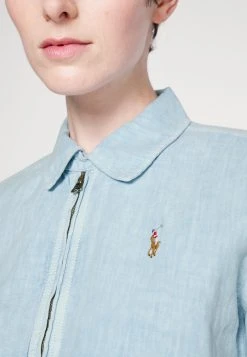 Polo Ralph Lauren LINED WINDBREAKER - Kurtka Bomber - Ice -Polo Ralph Lauren d2db560ba13a4cdbbbb1428fecb64498