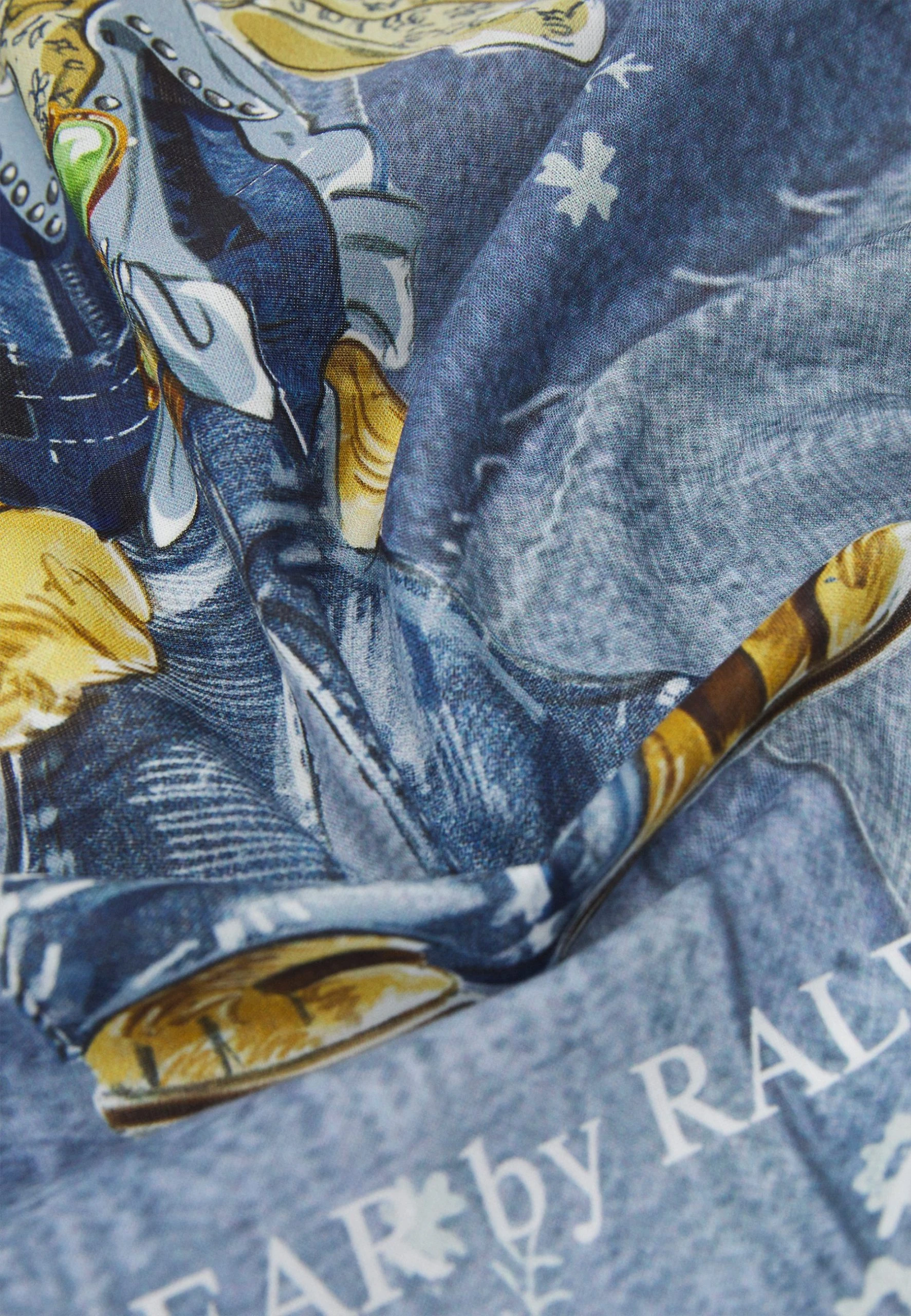 Polo Ralph Lauren BEARDANA SCARF SQUARE - Chusta - Indigo Blue/multi 4 Polo Ralph Lauren BEARDANA SCARF SQUARE - Chusta - Indigo Blue/multi - obrazek 2