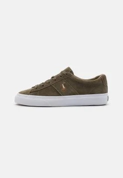 Polo Ralph Lauren SAYER LACE UNISEX - Sneakersy Niskie - Canopy Olive