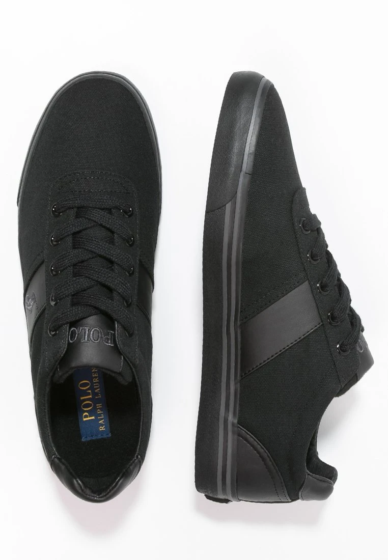 Polo Ralph Lauren HANFORD SNEAKER - Sneakersy Niskie - Black/charcoal 4 Polo Ralph Lauren HANFORD SNEAKER - Sneakersy Niskie - Black/charcoal - obrazek 2