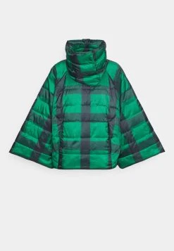 Polo Ralph Lauren INSULATED-PONCHO - Ponczo - Green/ Black Plaid -Polo Ralph Lauren dcccbf59ca3345efba4b5861c324d132