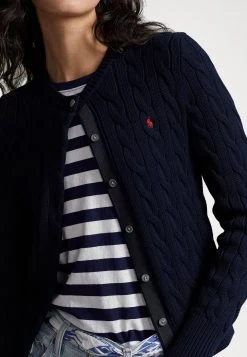 Polo Ralph Lauren LONG SLEEVE CARDIGAN - Kardigan - Hunter Navy -Polo Ralph Lauren dd51210fef6547fdae41a5ce9660c296