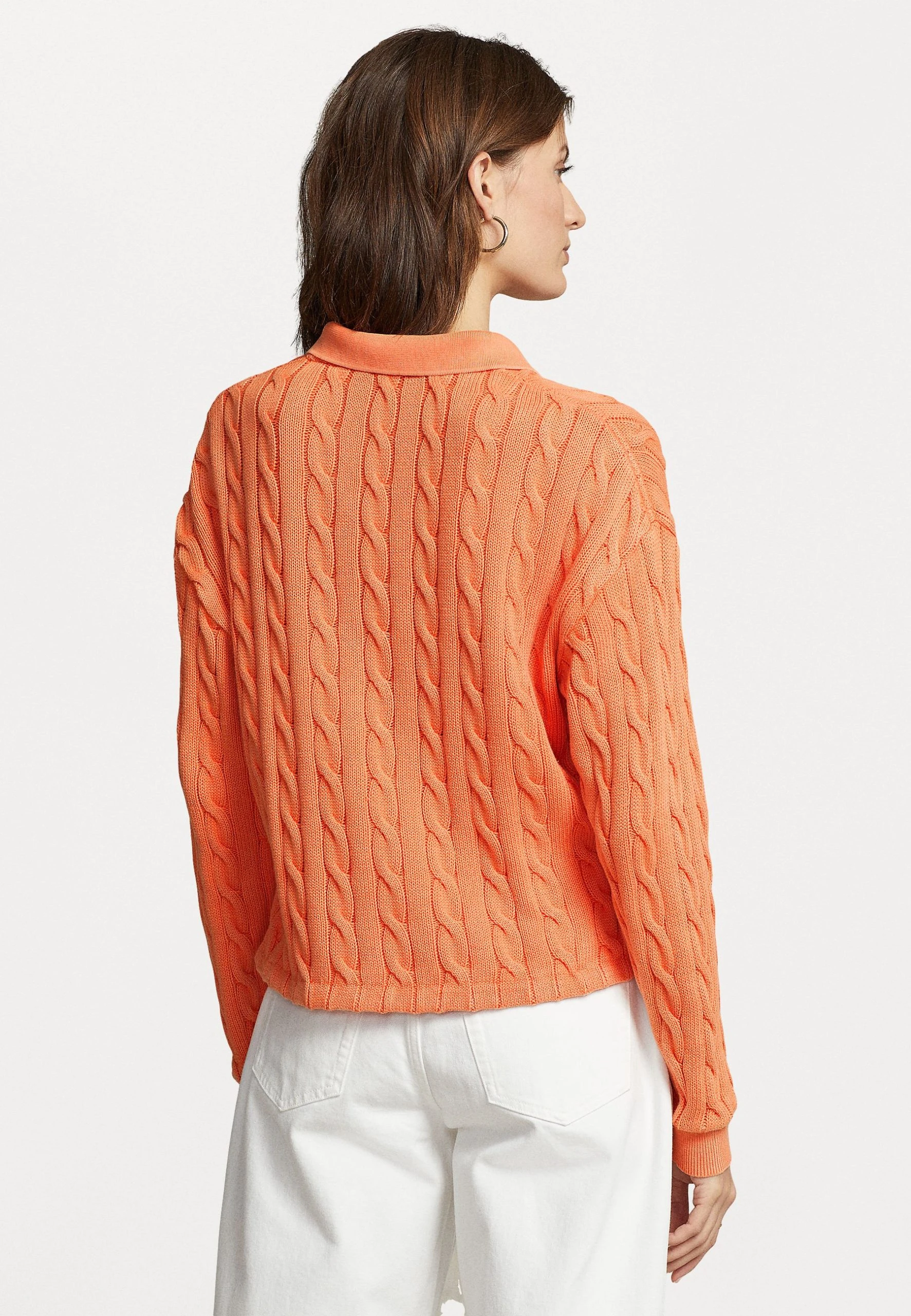 Polo Ralph Lauren LONG SLEEVE - Sweter - Sunset Sky 5 Polo Ralph Lauren LONG SLEEVE - Sweter - Sunset Sky - obrazek 3