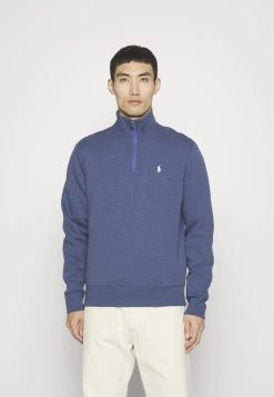 Polo Ralph Lauren LONG SLEEVE - Bluza - Derby Blue Heather -Polo Ralph Lauren de4cec775bd54e27a430585e6a5dff25