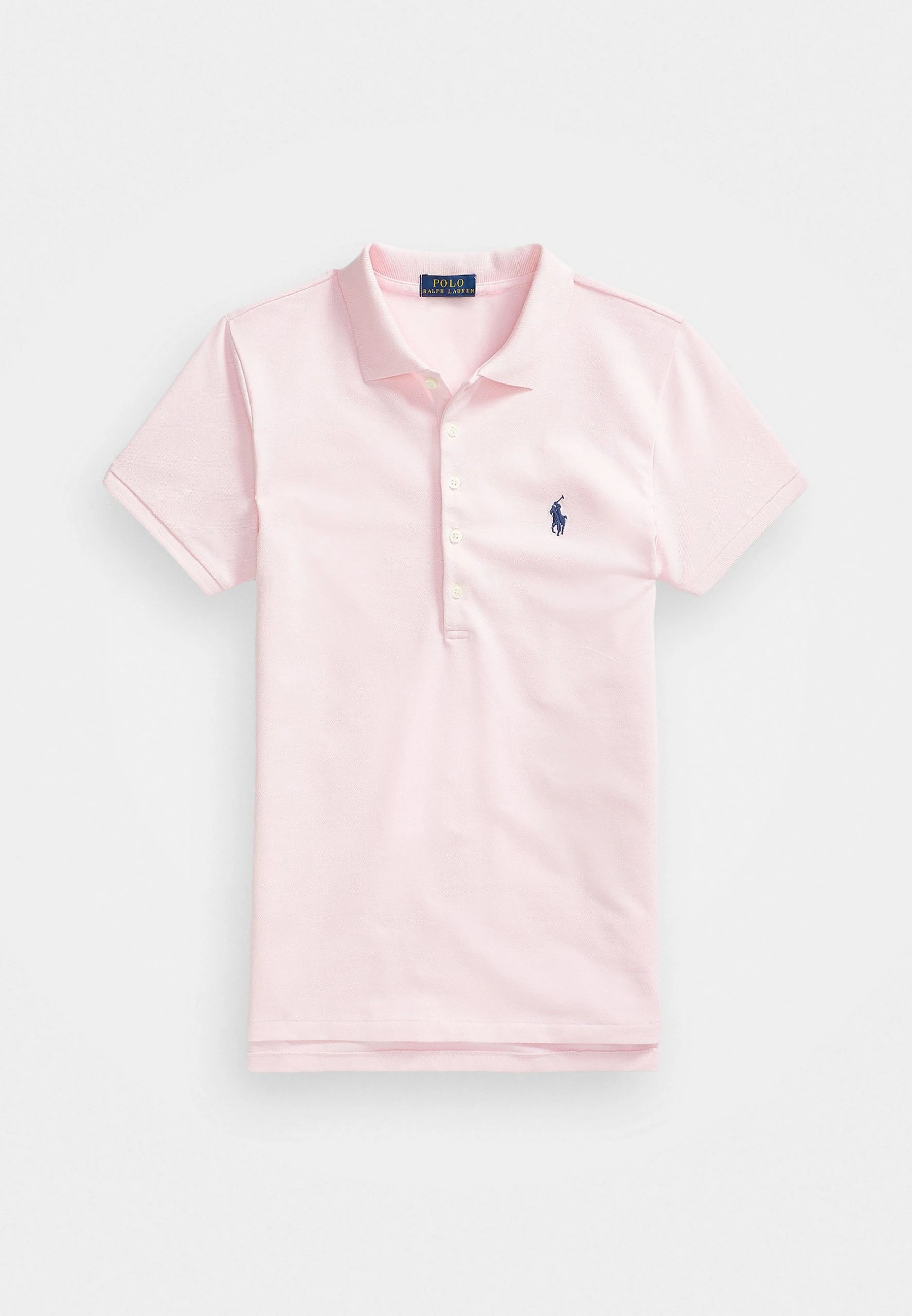 Polo Ralph Lauren JULIE SLIM SHORT SLEEVE - Koszulka Polo - Country Club Pink 6 Polo Ralph Lauren JULIE SLIM SHORT SLEEVE - Koszulka Polo - Country Club Pink - obrazek 4