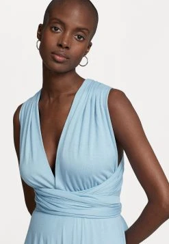 Polo Ralph Lauren SLEEVELESS DRESS - Długa Sukienka - Powder Blue 11 Polo Ralph Lauren SLEEVELESS DRESS - Długa Sukienka - Powder Blue -Polo Ralph Lauren e2d5cf0b4c504af2a3b9de01b947c08f