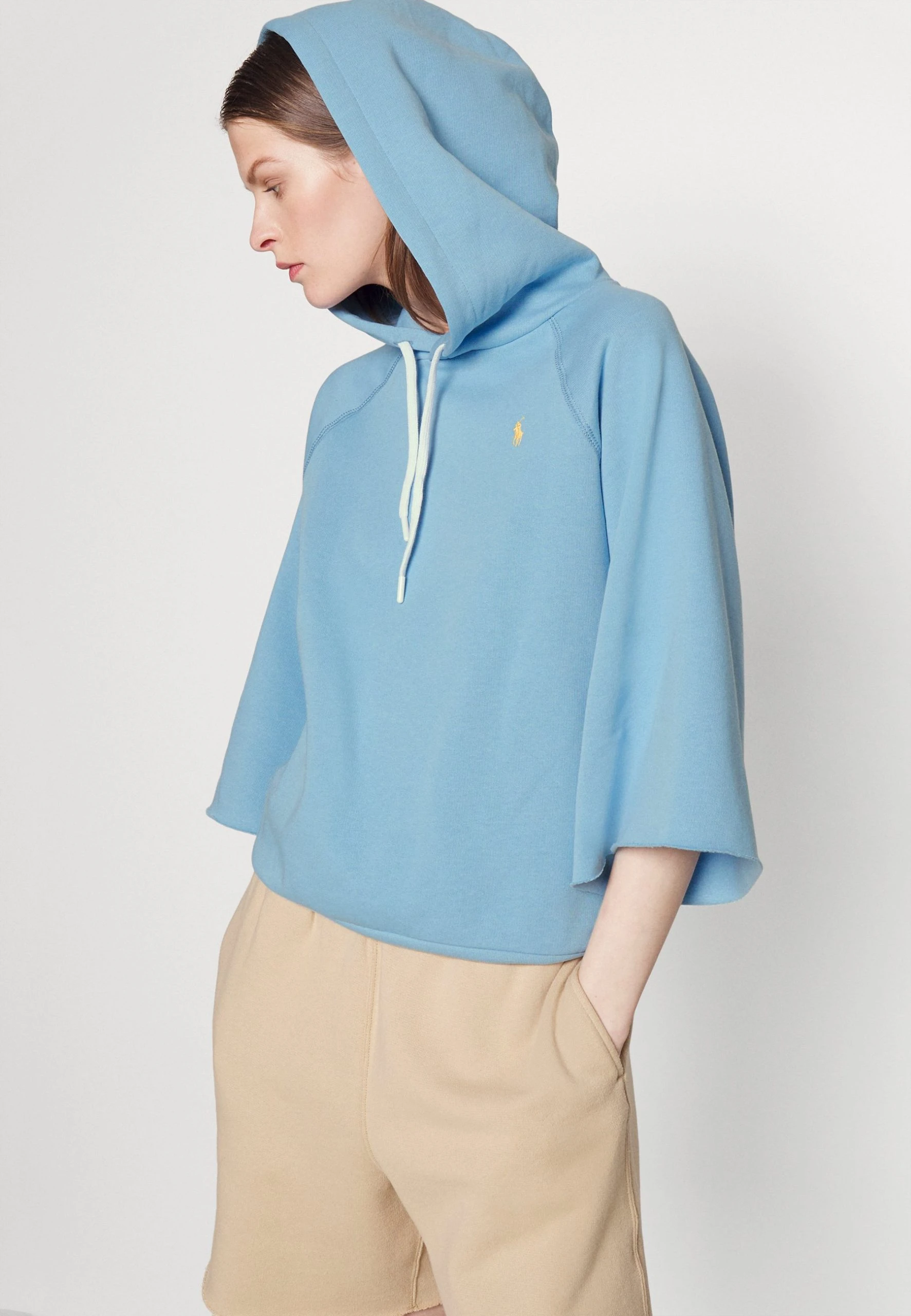 Polo Ralph Lauren Bluza Z Kapturem - Powder Blue 7 Polo Ralph Lauren Bluza Z Kapturem - Powder Blue - obrazek 5