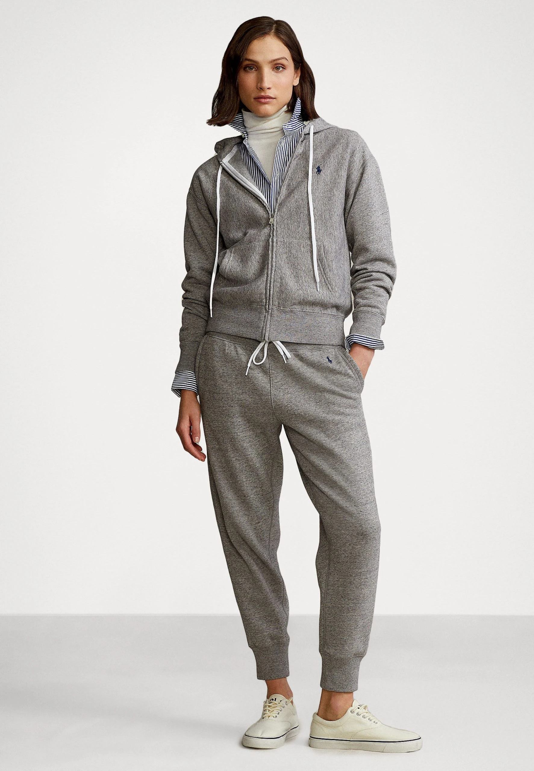 Polo Ralph Lauren FULL ZIP HOODIE - Bluza Rozpinana - Dark Vintage Heat 4 Polo Ralph Lauren FULL ZIP HOODIE - Bluza Rozpinana - Dark Vintage Heat - obrazek 2