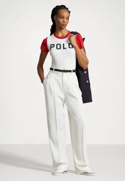 Alternative view of Polo Ralph Lauren SHORT SLEEVE - T-shirt Z Nadrukiem - White/red