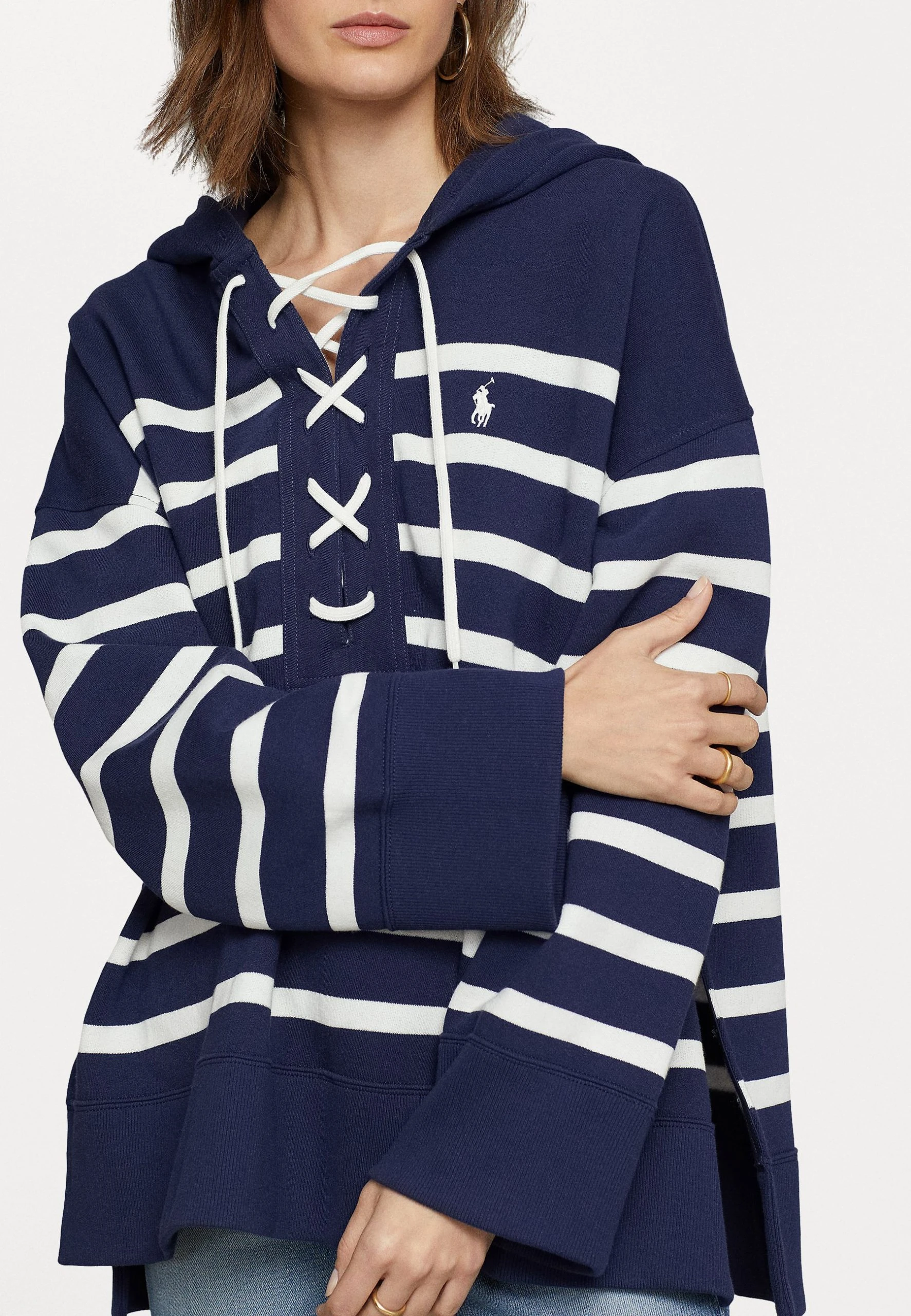 Polo Ralph Lauren LONG SLEEVE - Bluza - Blue 7 Polo Ralph Lauren LONG SLEEVE - Bluza - Blue - obrazek 5