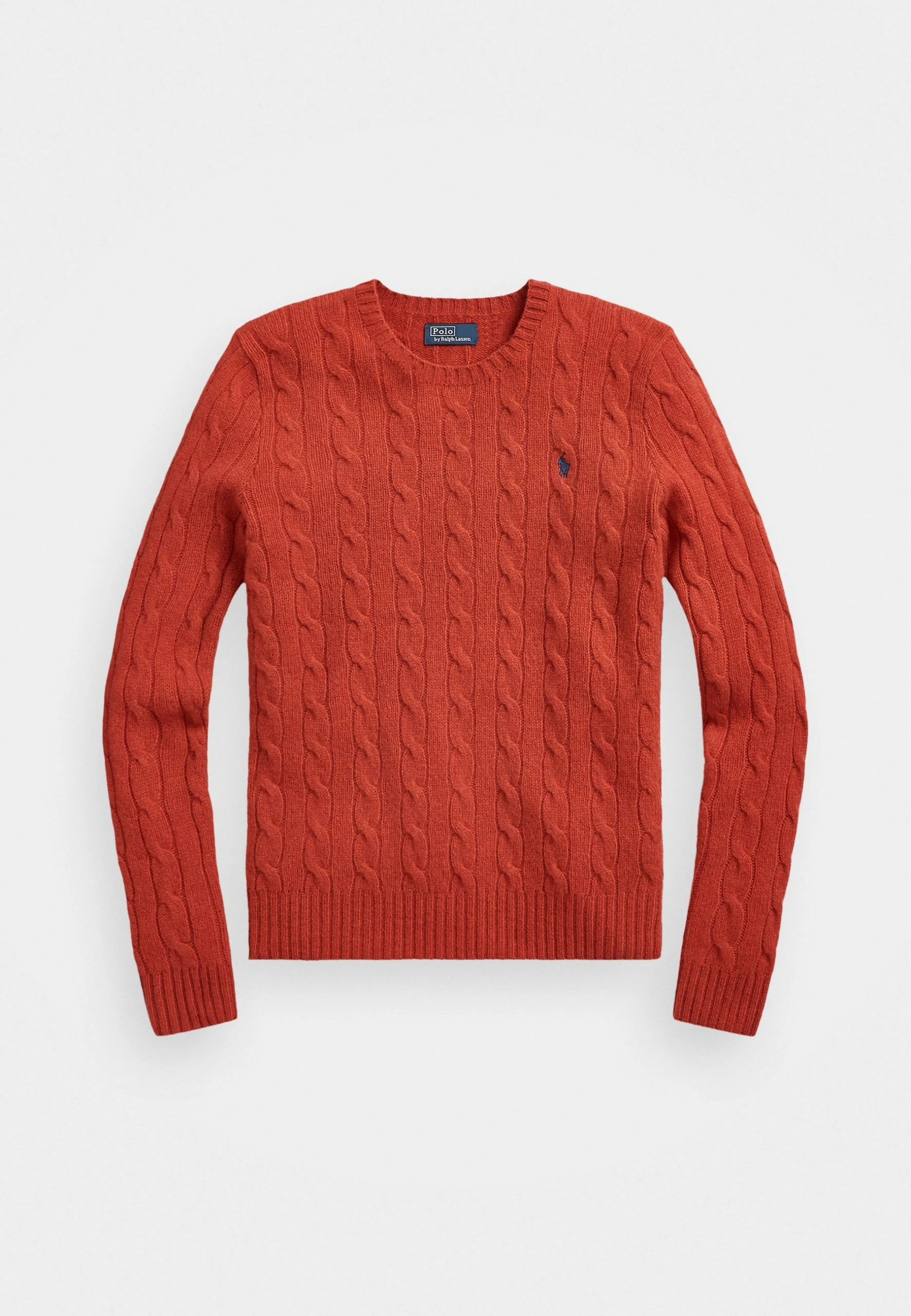 Polo Ralph Lauren JULIANNA LONG SLEEVE - Sweter - Faded Red 6 Polo Ralph Lauren JULIANNA LONG SLEEVE - Sweter - Faded Red - obrazek 4