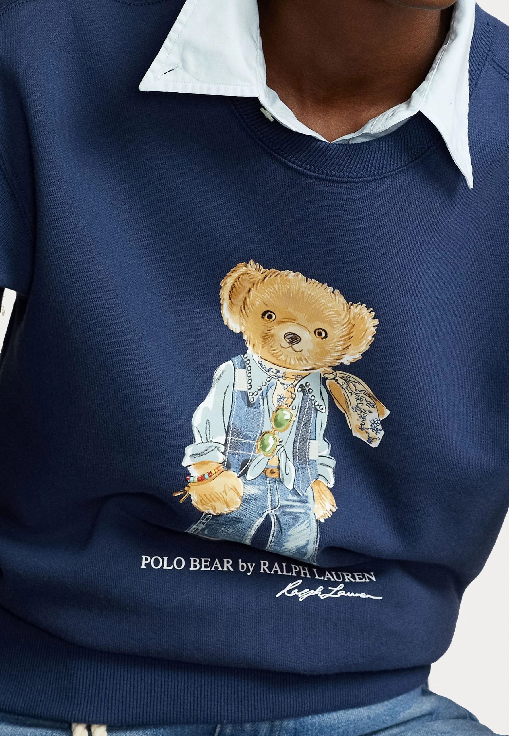 Polo Ralph Lauren BEAR LONG SLEEVE - Bluza - Rustic Navy 7 Polo Ralph Lauren BEAR LONG SLEEVE - Bluza - Rustic Navy - obrazek 6