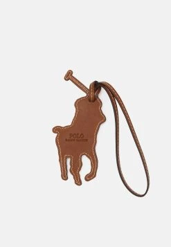 Alternative view of Polo Ralph Lauren BIG PONY LAMBSKIN CHARM - Breloczek - Cuoio