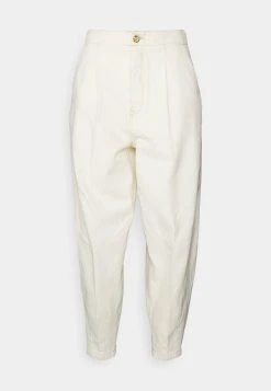 Polo Ralph Lauren CROPPED FLAT FRONT - Spodnie Treningowe - Natural -Polo Ralph Lauren f109a2c4608a44b8ba1e513d66bc627a