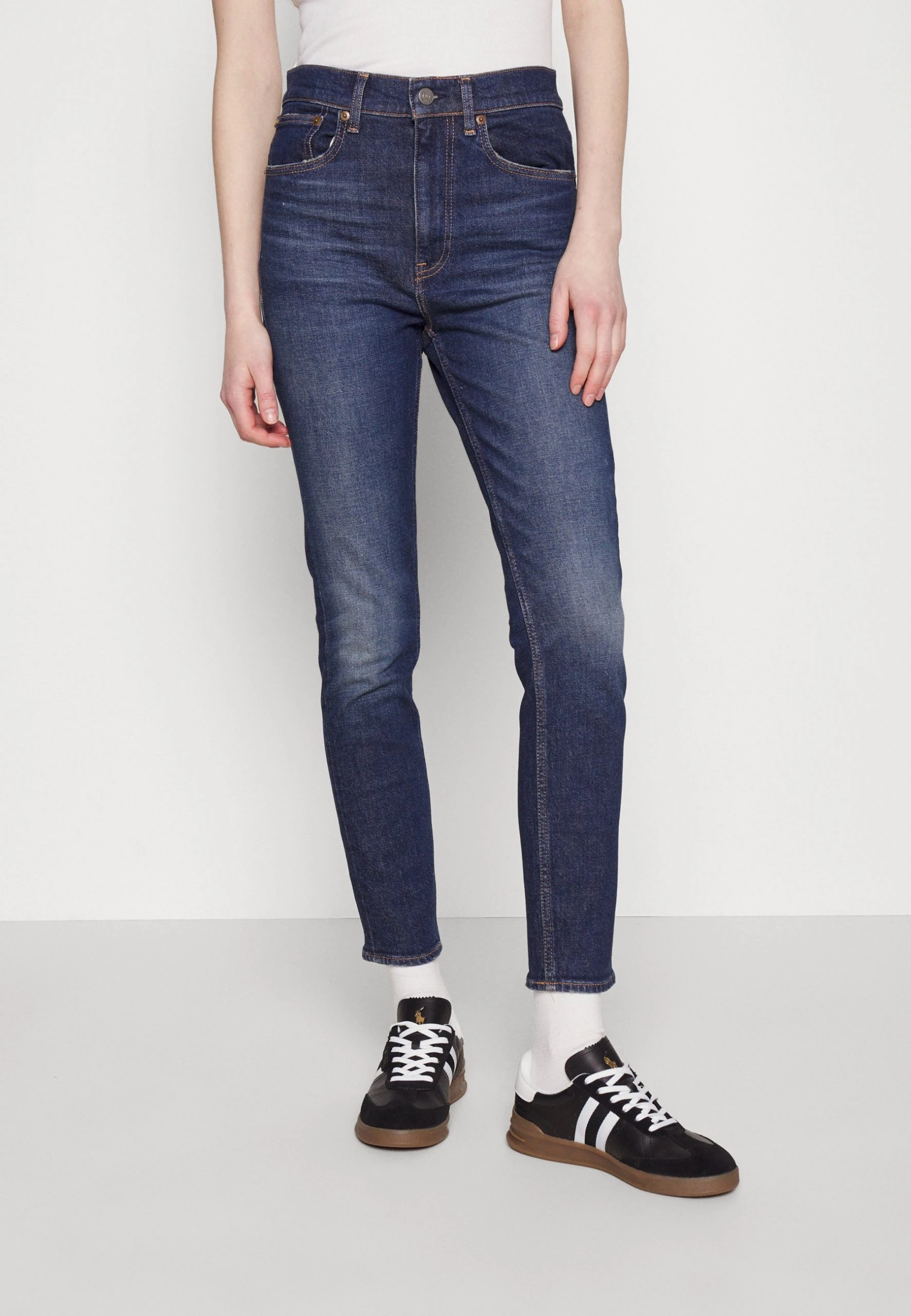 Polo Ralph Lauren HIGH ANKLE-SKINNY - Jeansy Skinny Fit - Celebes Wash 3 Polo Ralph Lauren HIGH ANKLE-SKINNY - Jeansy Skinny Fit - Celebes Wash