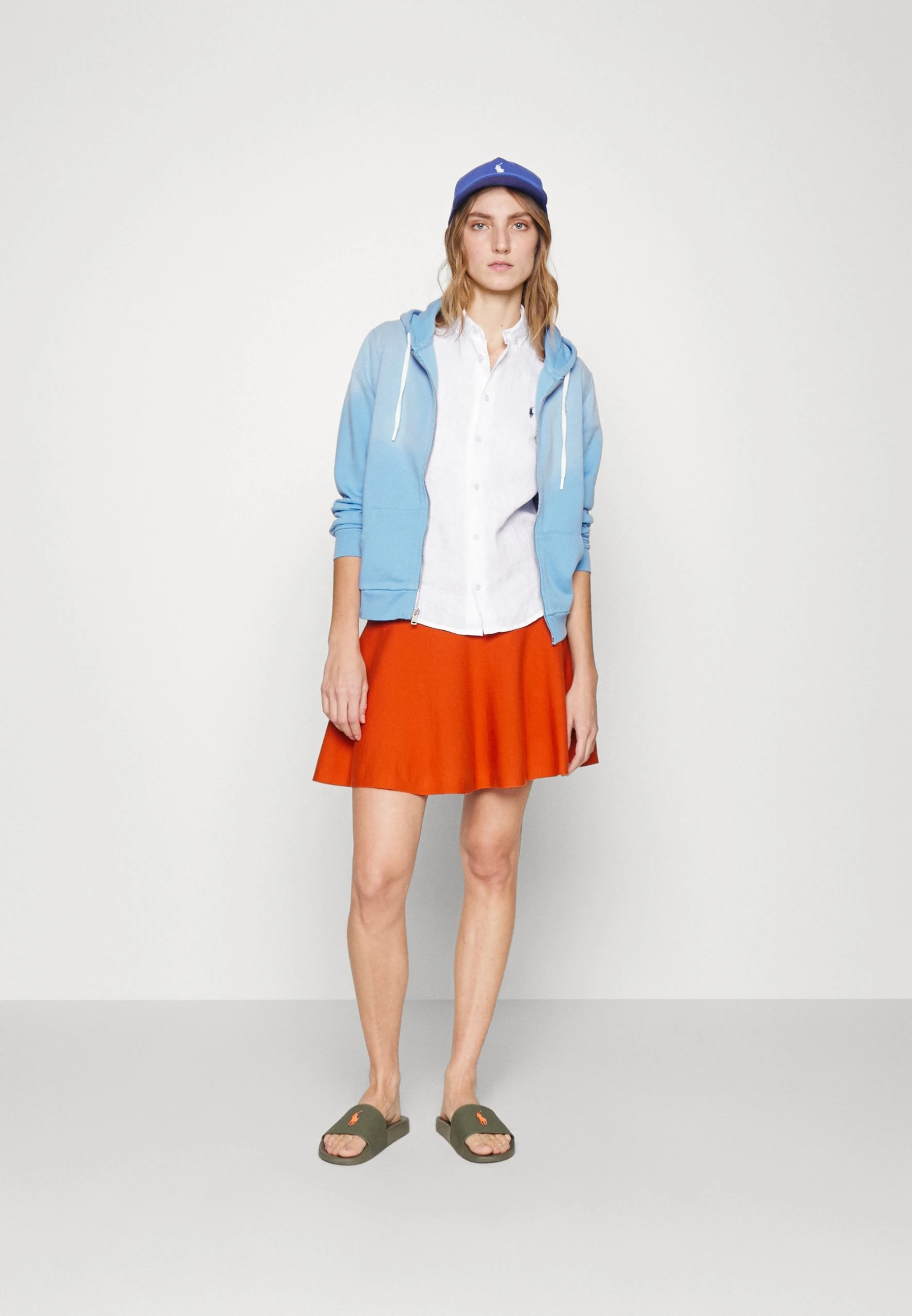 Polo Ralph Lauren SLEEVE BUTTON FRONT SHIRT - Koszula - White 4 Polo Ralph Lauren SLEEVE BUTTON FRONT SHIRT - Koszula - White - obrazek 2