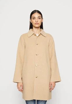 Polo Ralph Lauren CAR UNLINED COAT - Klasyczny Płaszcz - Light Tan Melange