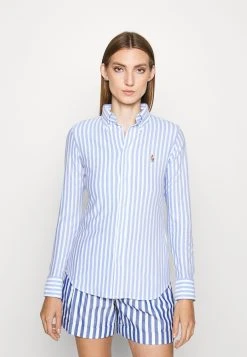 Polo Ralph Lauren LONG SLEEVE BUTTON FRONT SHIRT - Koszula - Hib Blue