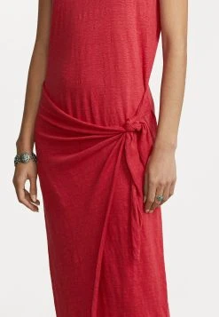 Polo Ralph Lauren SHORT SLEEVE DAY DRESS - Sukienka Etui - Sunset Red -Polo Ralph Lauren f5f826bac2aa41409906ed296c72c361