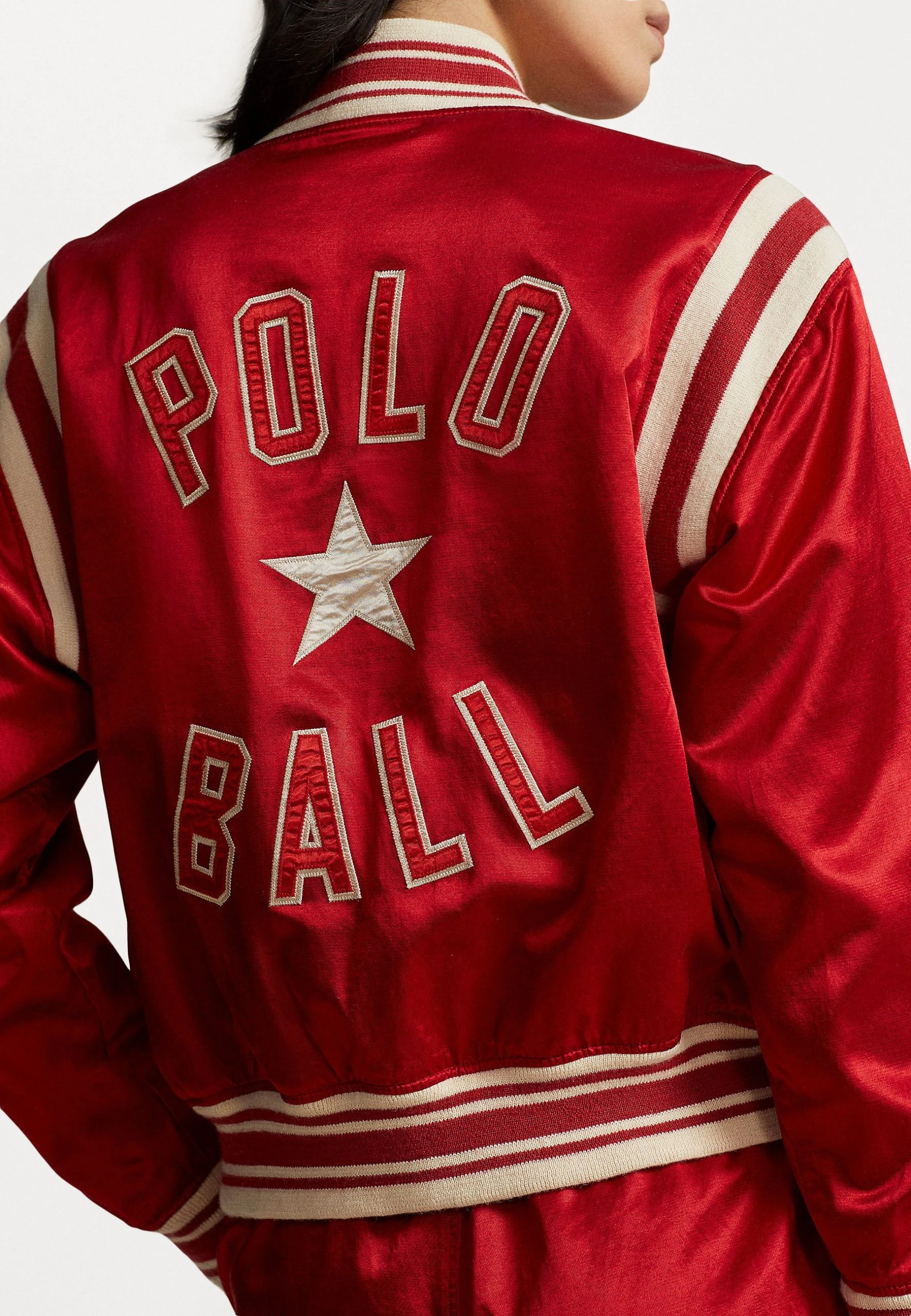 Polo Ralph Lauren RALLY LINED - Kurtka Bomber - Red 7 Polo Ralph Lauren RALLY LINED - Kurtka Bomber - Red - obrazek 5