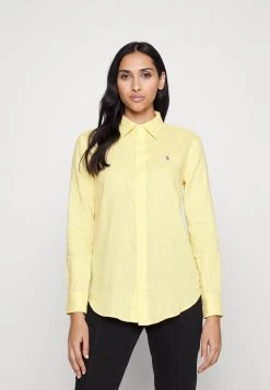 Polo Ralph Lauren LONG SLEEVE SHIRT - Koszula - Tbird Yellow